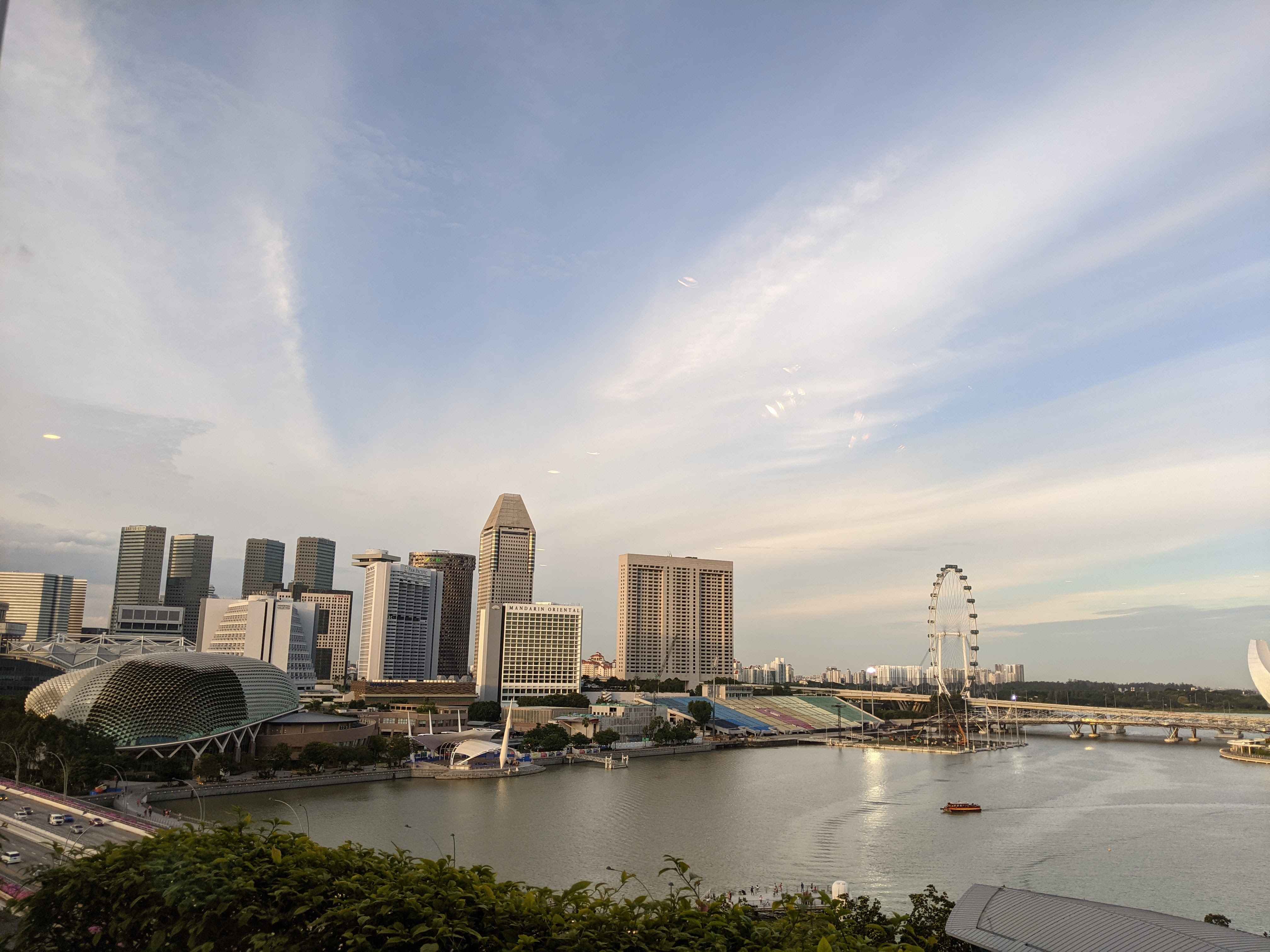 The Marina skyline